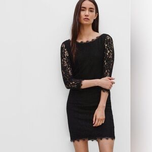 ((#42)BABATON Rafael Lace Dress